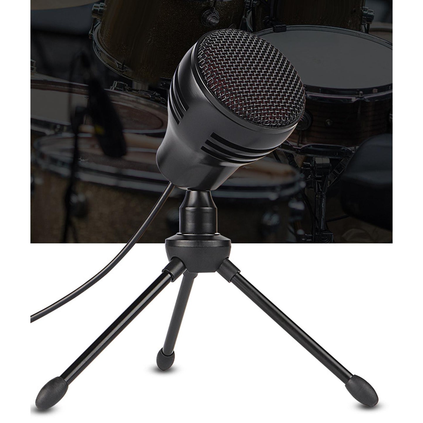 usb Microphone PC Microphone Adjustable for Podcasting Chatting