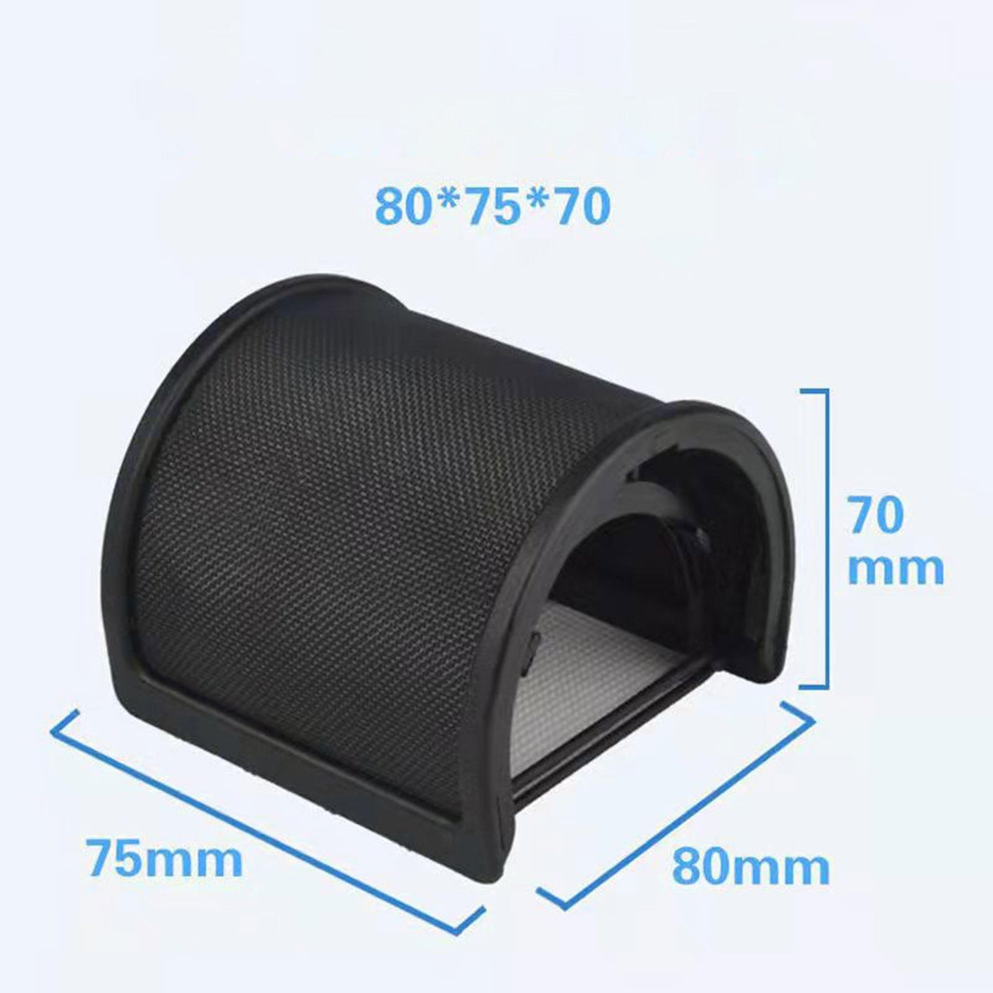 Microphone Pop Filter Mic Pop Screen Dual Layered Compact for Streaming Black