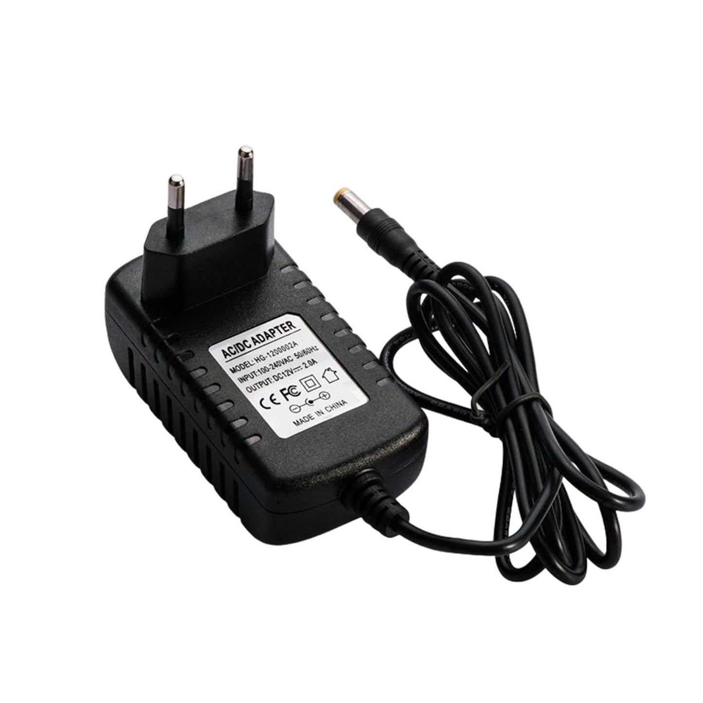 12V 2A AC DC Adapter Wall Charger Power Adapter Supply for DC12V Light TV EU