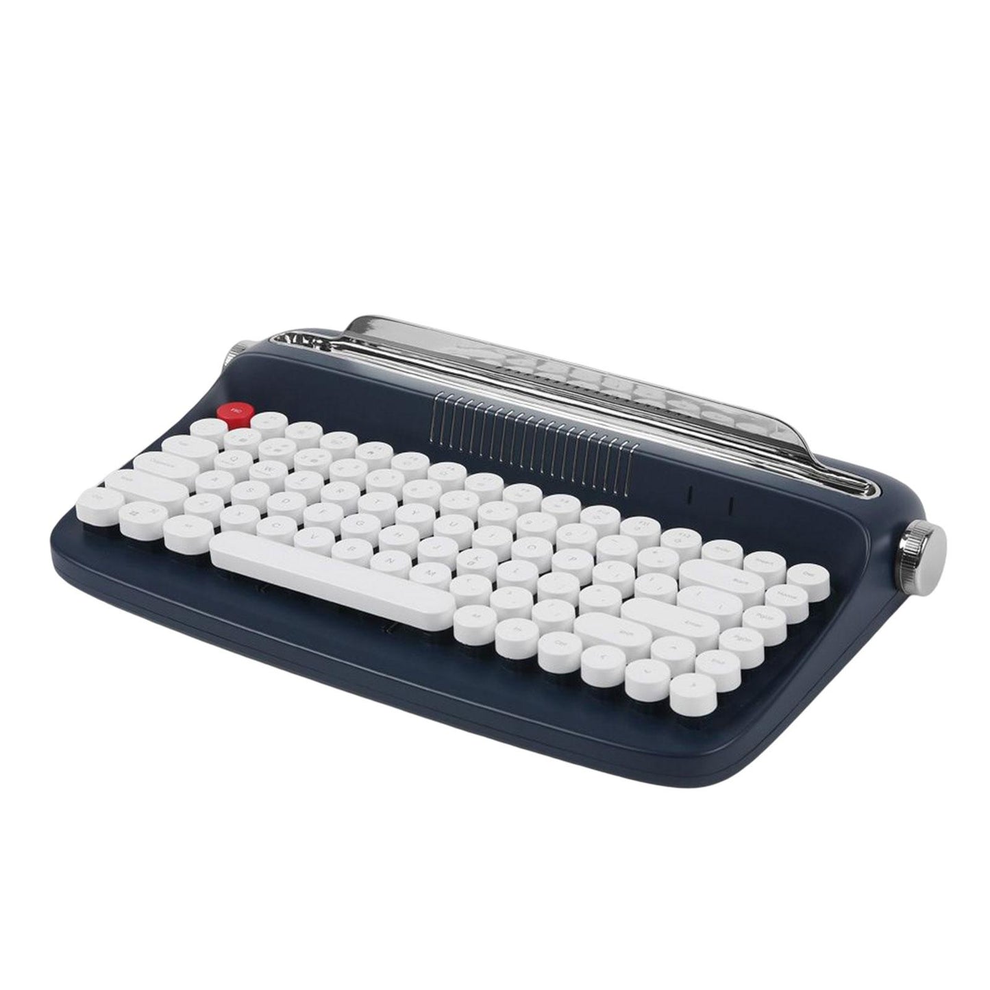 Typewriter Keyboard 84 Keys Bluetooth5.0 Professional Compact for Tablet navy