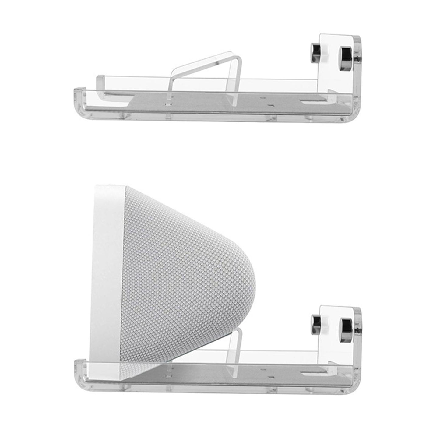 Wall Mount Shelf Holder Ornament Anti Slip Speaker Bracket for Kitchen Study