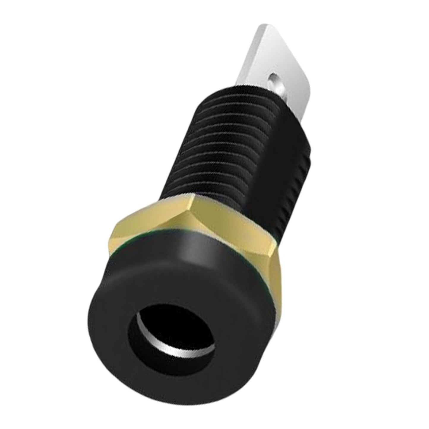 4mm Banana Socket Copper Terminal Post Banana Plug Accessory Premium Black