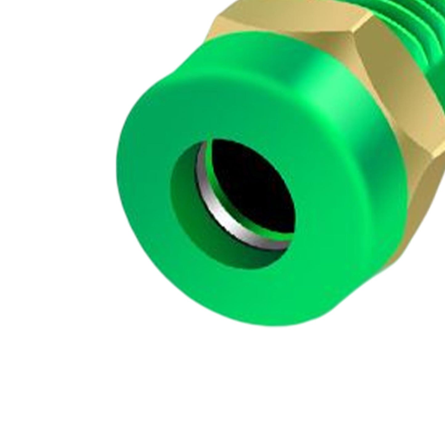 4mm Banana Socket Copper Terminal Post Banana Plug Accessory Premium Green