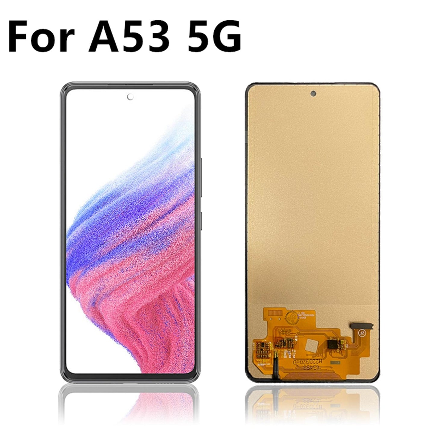 LCD Display Touchscreen Repalces Maintenance Tools Black for A53 5G A536B