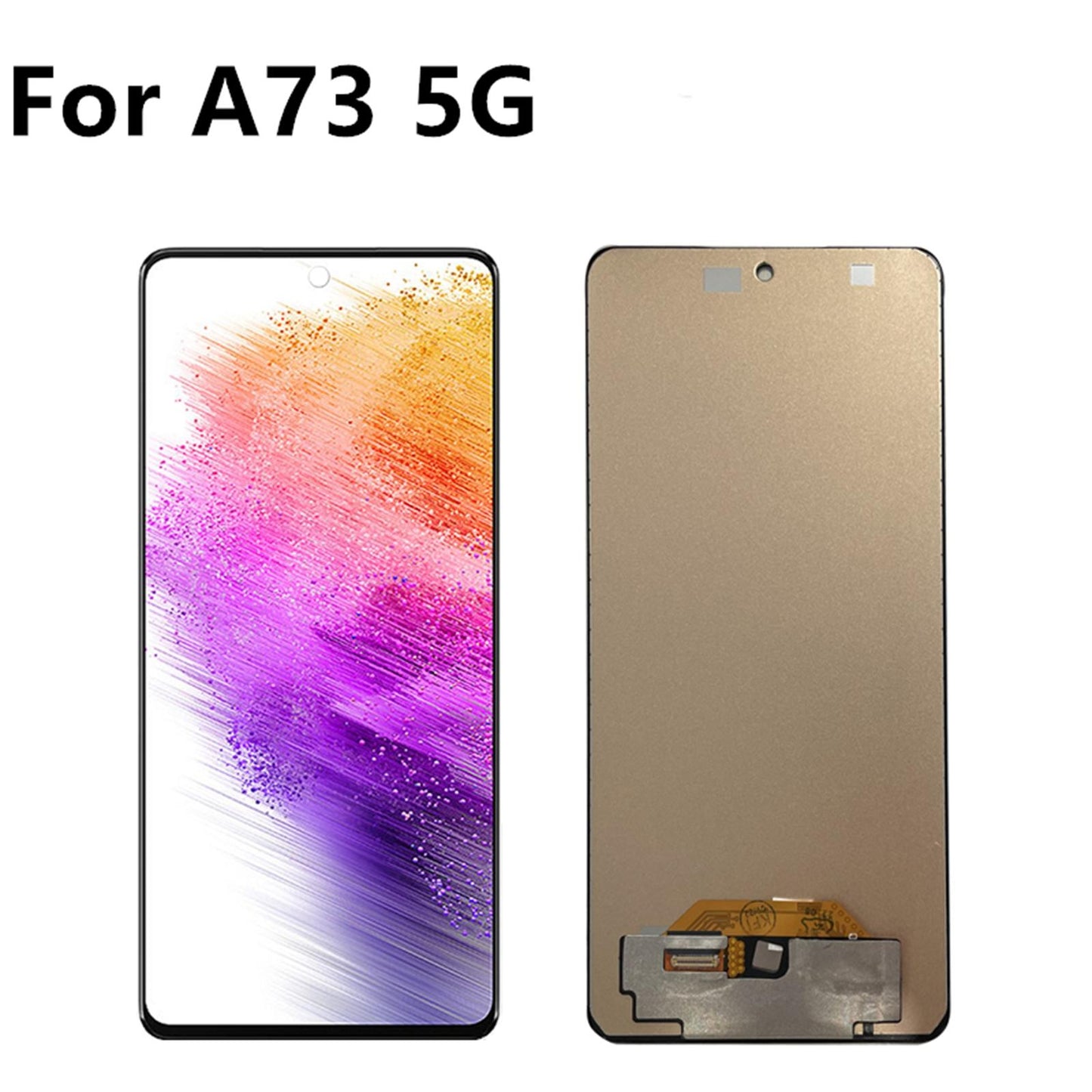 6.7inch LCD Display Touchscreen Black Repalces for A73 5G A736B Spare Parts