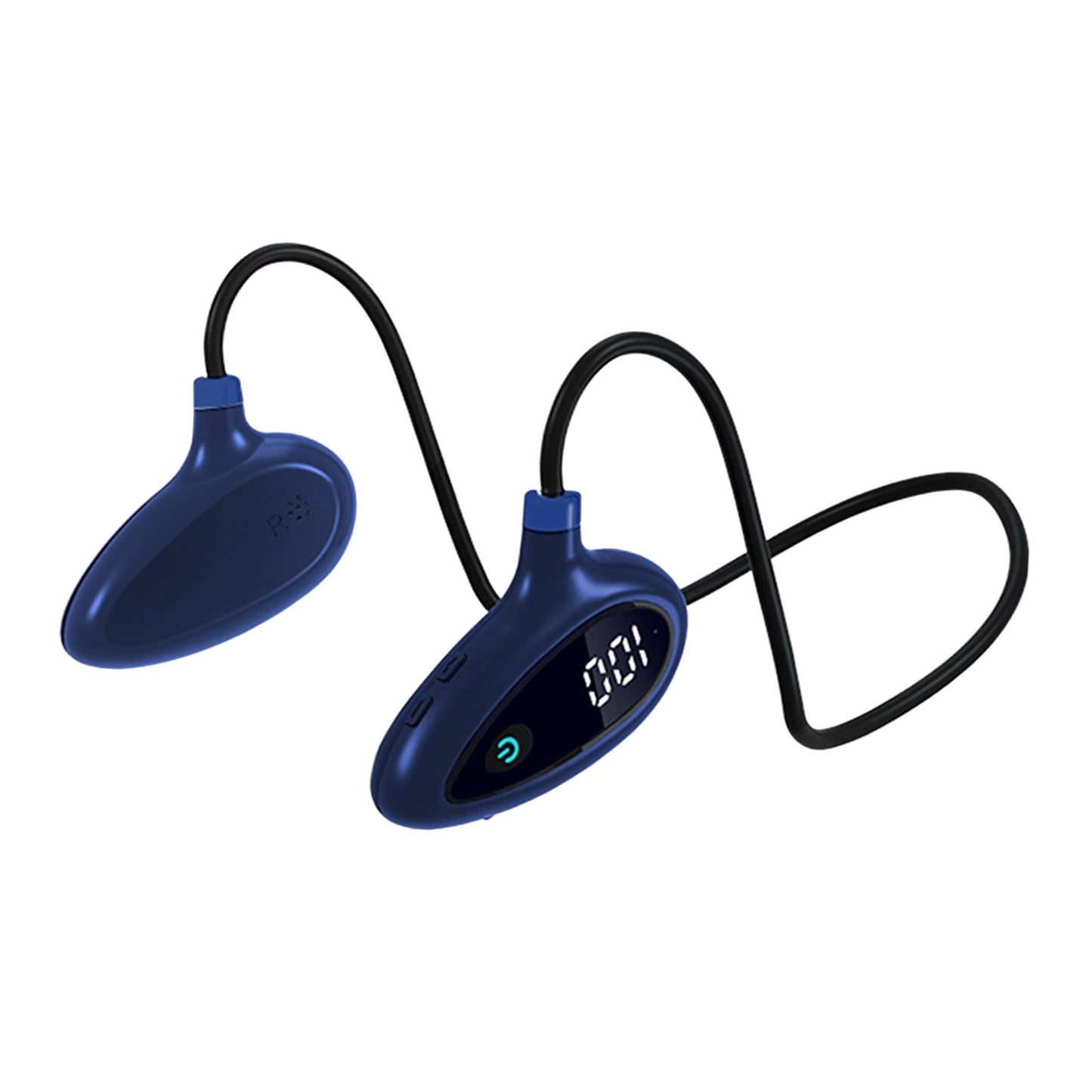 Sports Air Conduction Headset HiFi Lossless Sound Lightweight for Climbing Blue