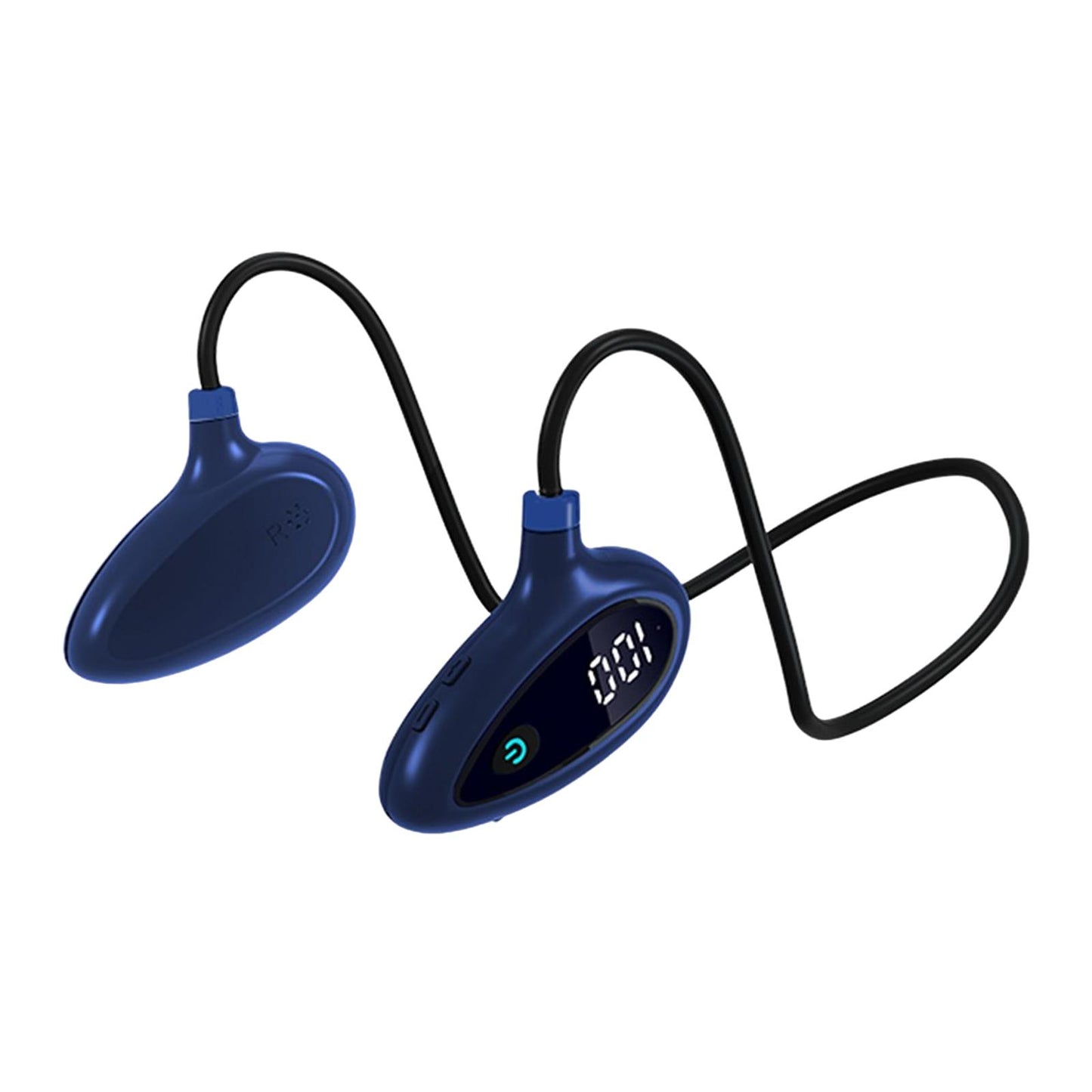 Sports Air Conduction Headset HiFi Lossless Sound Lightweight for Climbing Blue