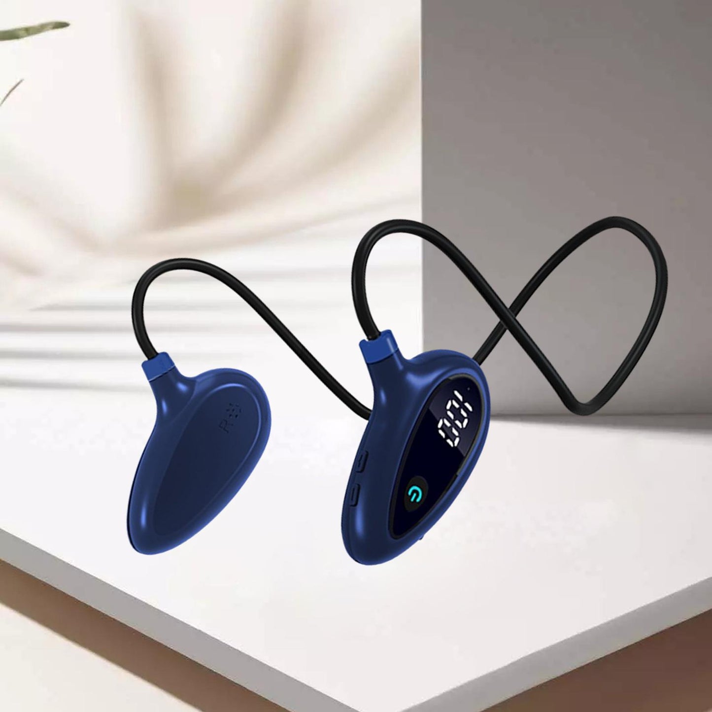 Sports Air Conduction Headset HiFi Lossless Sound Lightweight for Climbing Blue