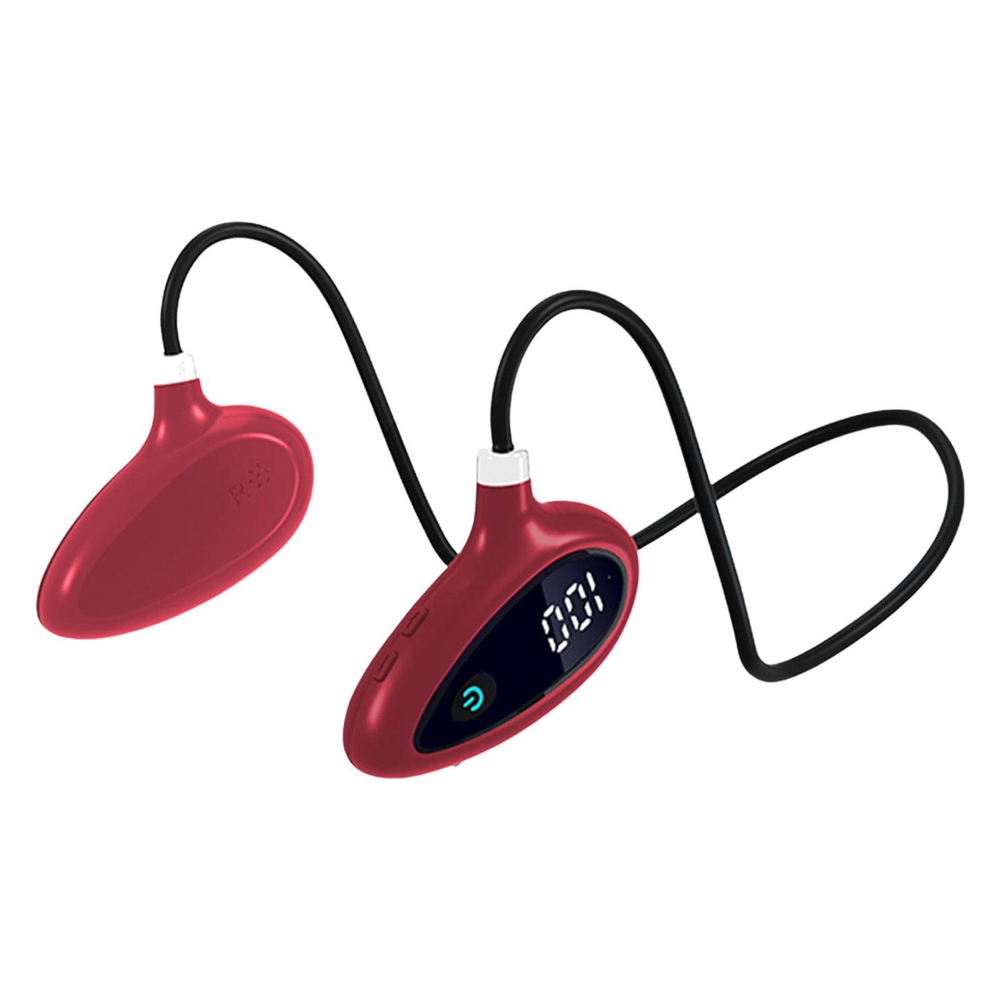 Sports Air Conduction Headset HiFi Lossless Sound Lightweight for Climbing Red