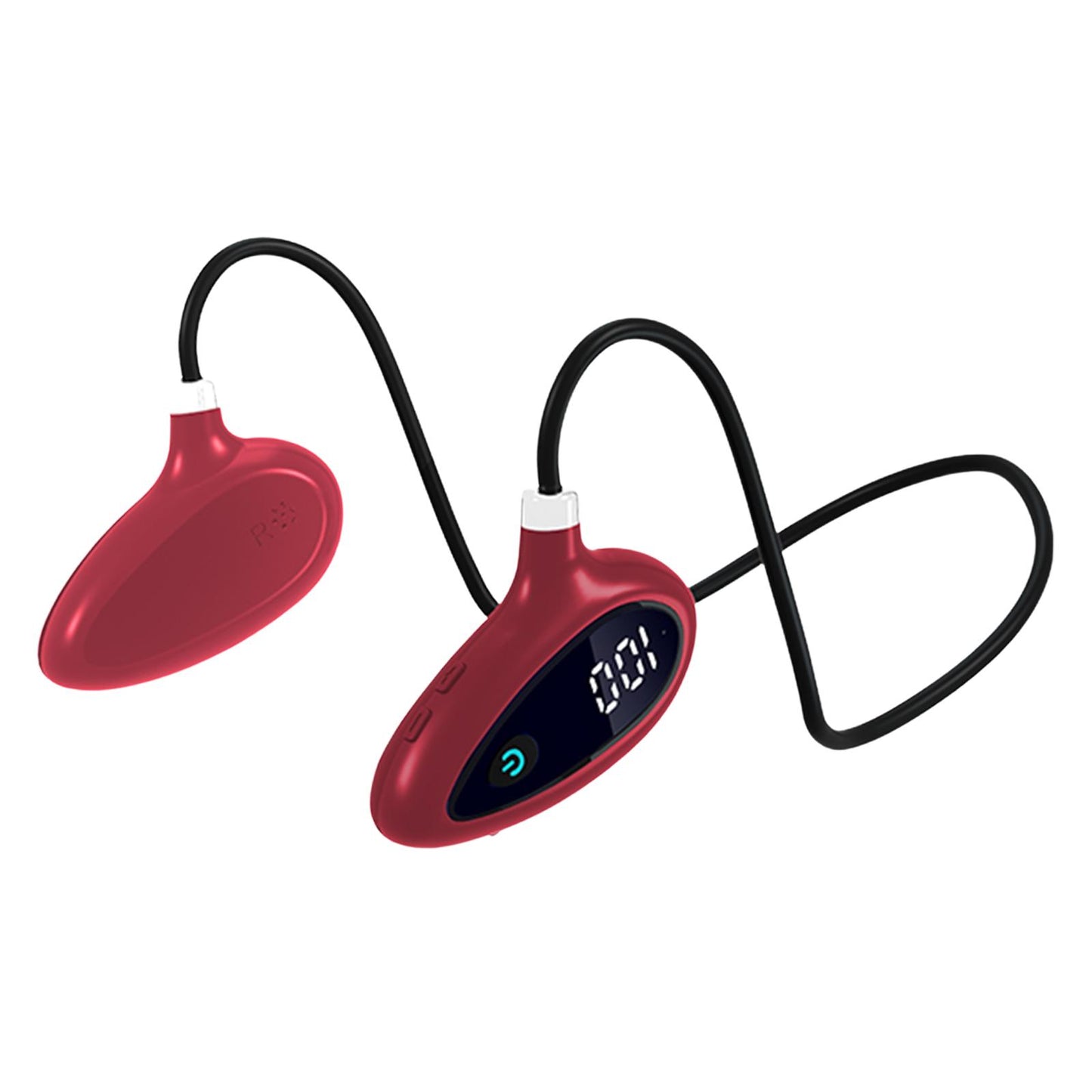Sports Air Conduction Headset HiFi Lossless Sound Lightweight for Climbing Red