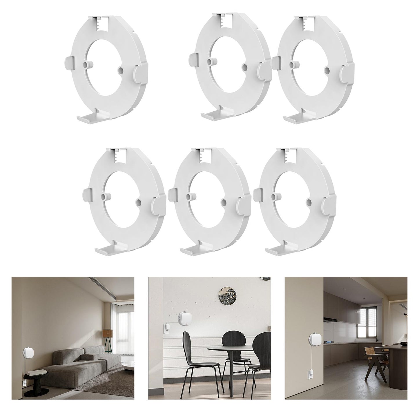 Durable Wall Mount Holder Shelf Brackets Hanger for Pro 6/6E Router 1Pcs