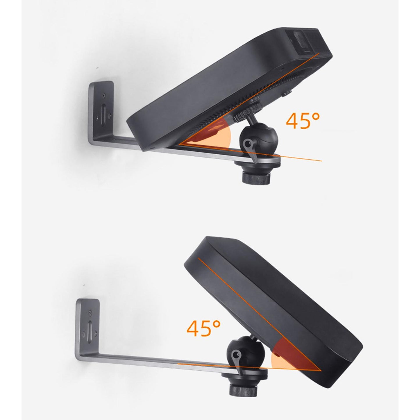 Projector Bracket Base 1/4" Thread Level Adapter for Z4/Z6x/H3S J10/G9/O1