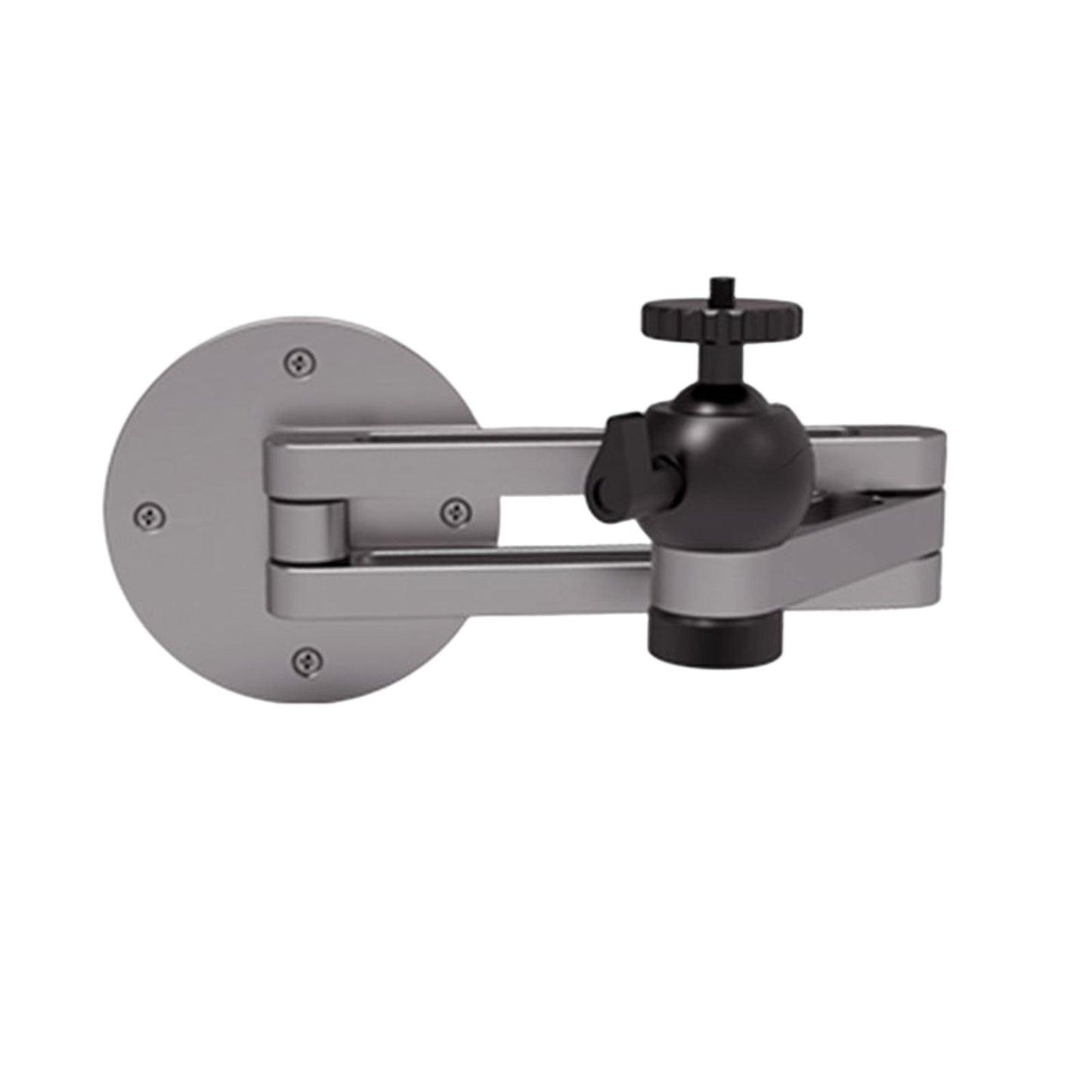 Aluminum Alloy Wall Mount Bracket 360° Rotate Rack for Home Bedroom Office