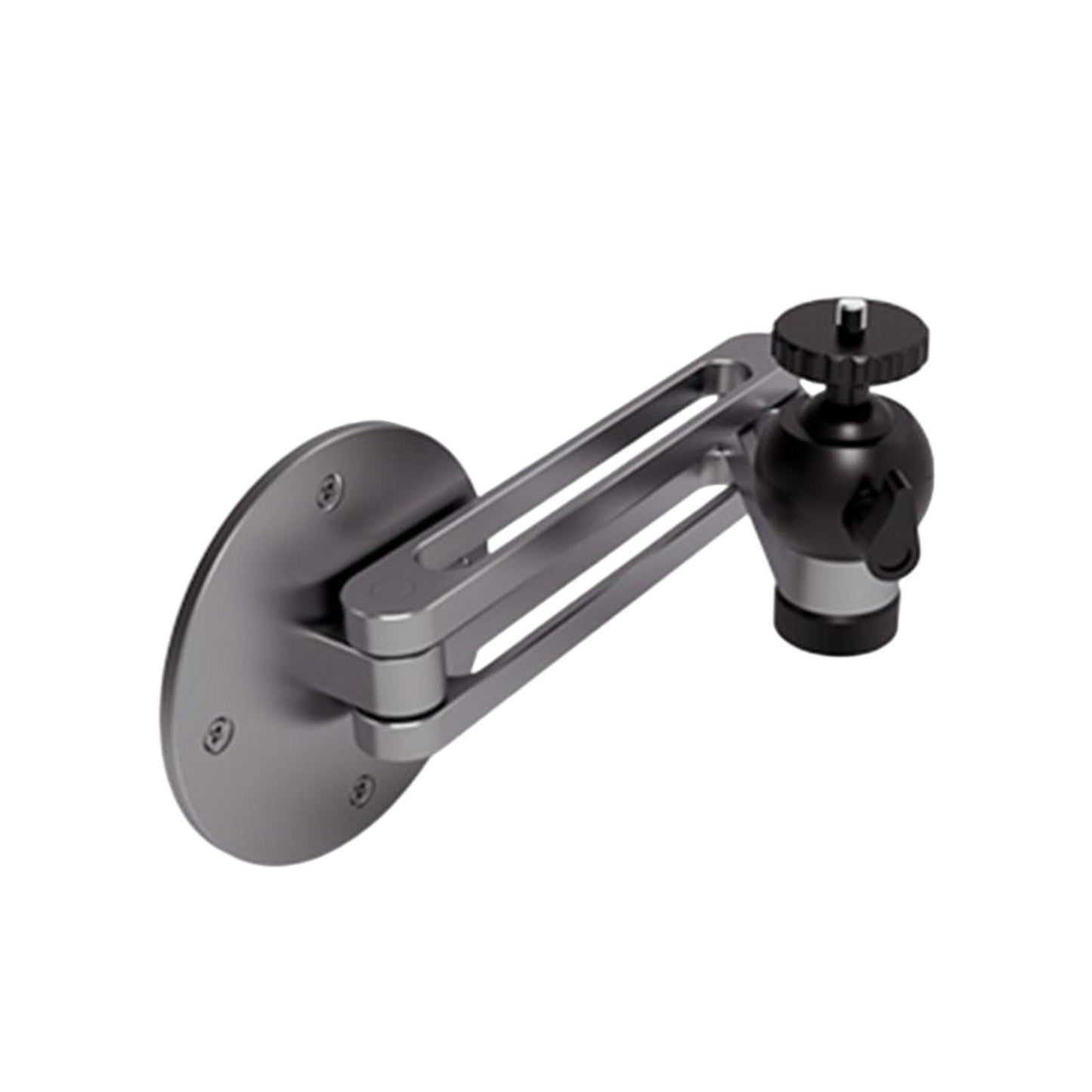 Aluminum Alloy Wall Mount Bracket 360° Rotate Rack for Home Bedroom Office