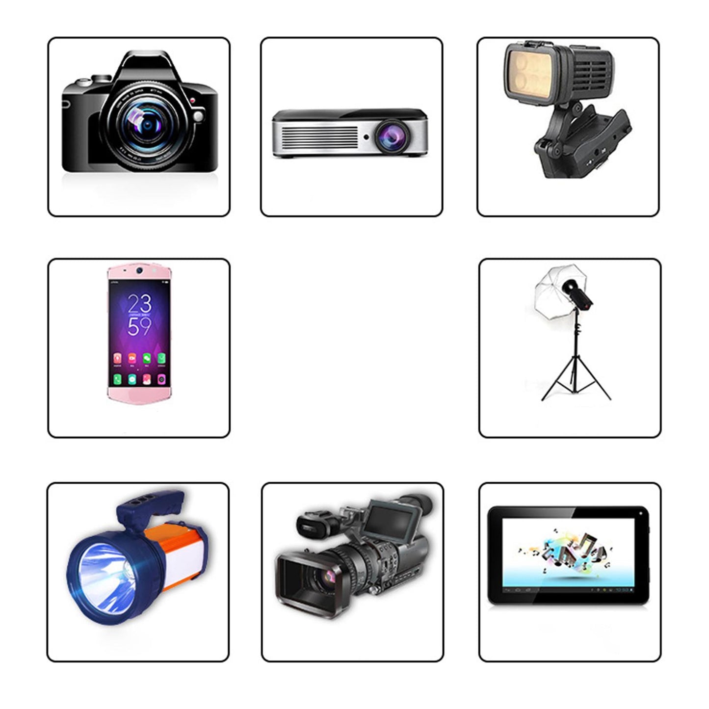 Projector Tripod Stand Adjustable 60-170cm for Flash Lights Soft Lights