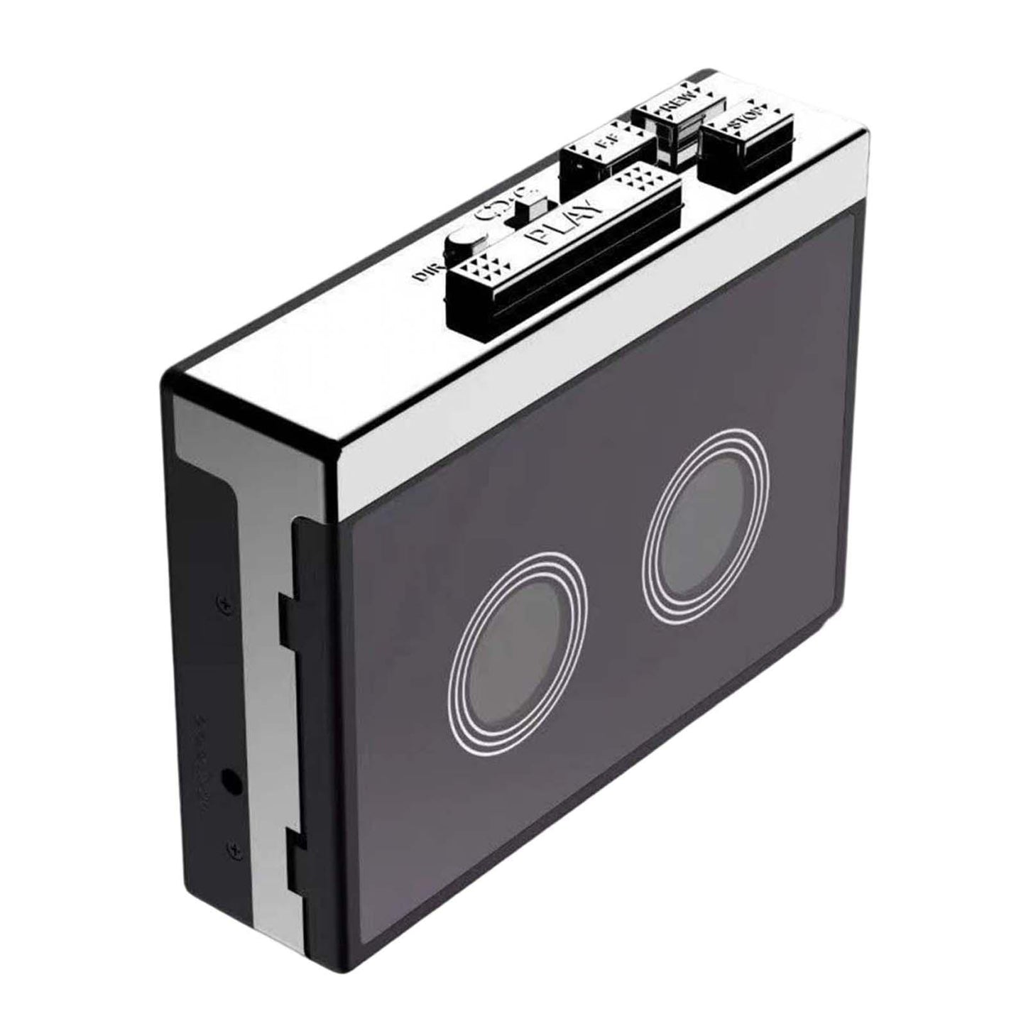 Walkman Cassette Player FM Radio Retro Style Walkman for Language Learning