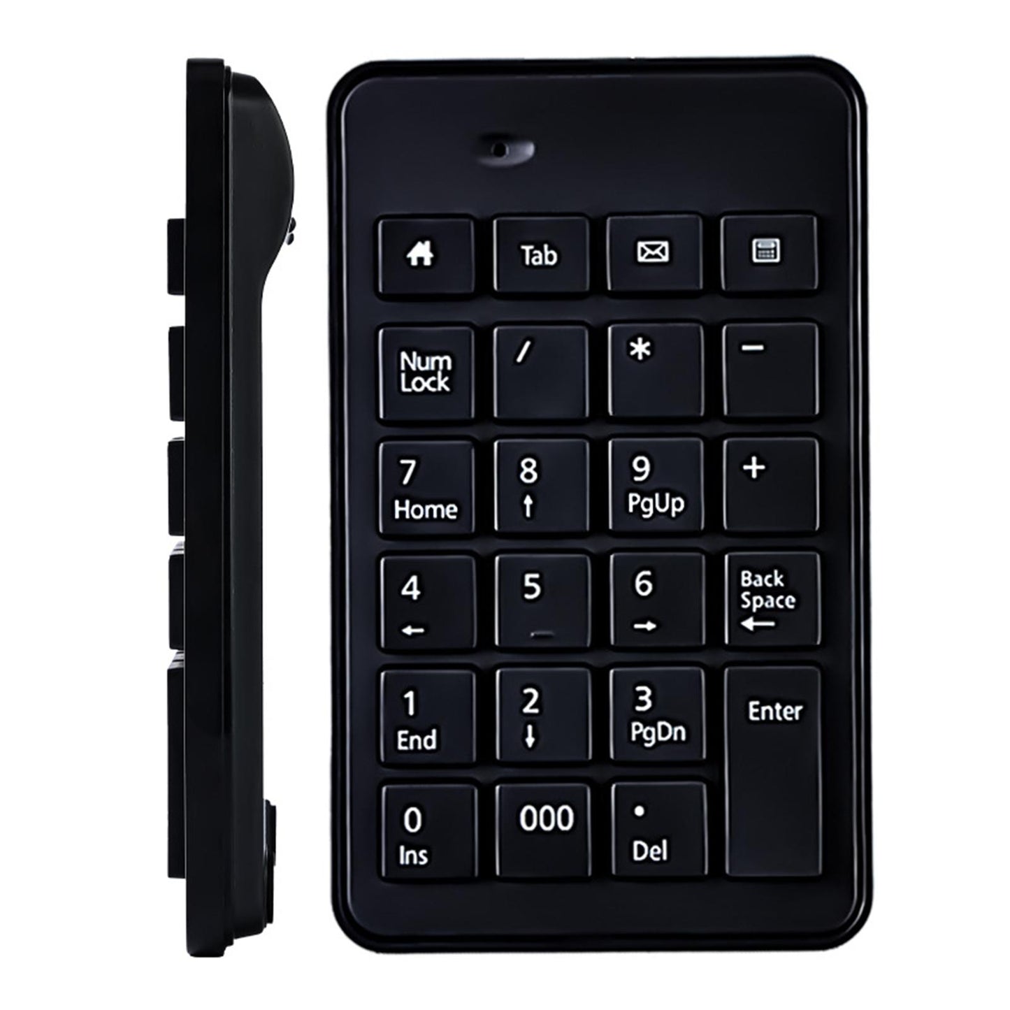 Wireless Numeric Keypad 23Key Battery Powered Number Pad for Computer PC