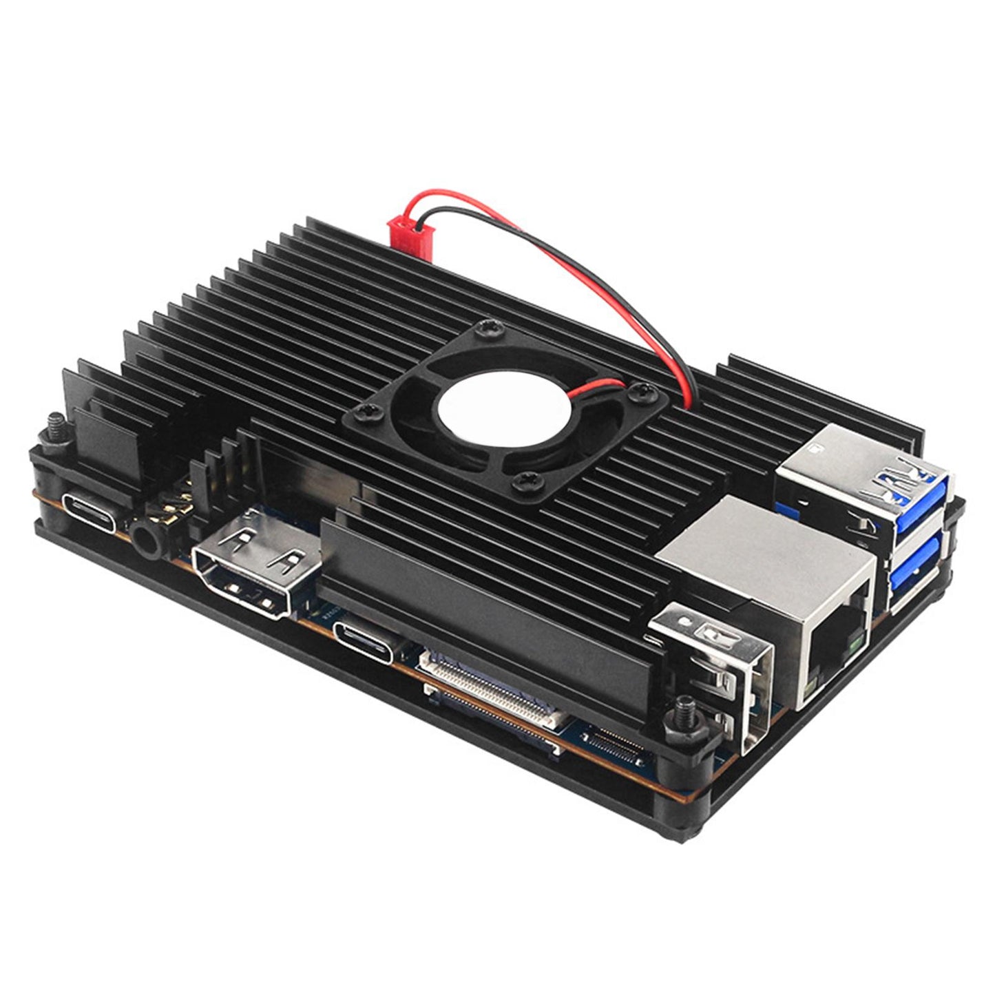 Aluminum Alloy Case Unassembled with Cooling Fan Accessories Professional