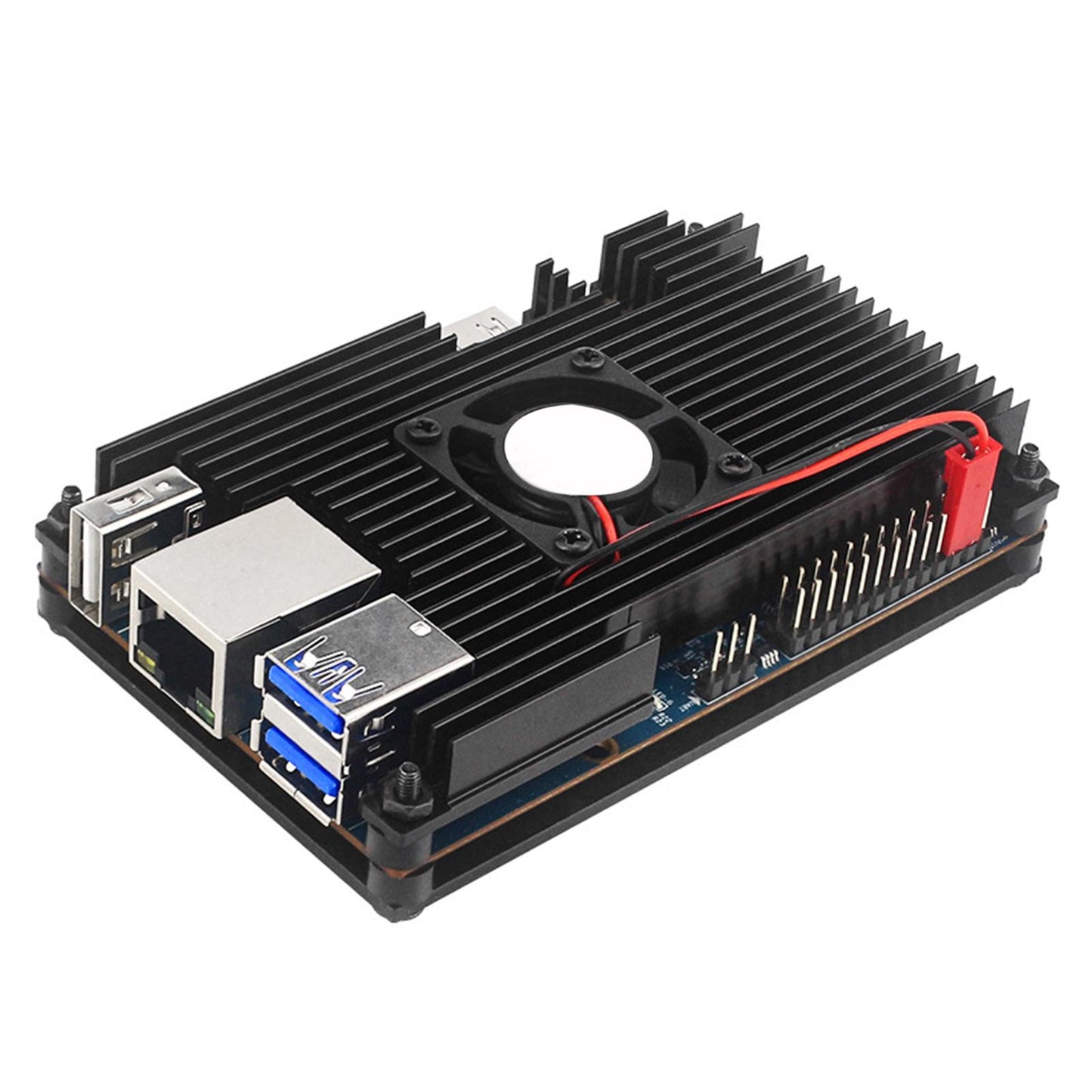 Aluminum Alloy Case Unassembled with Cooling Fan Accessories Professional