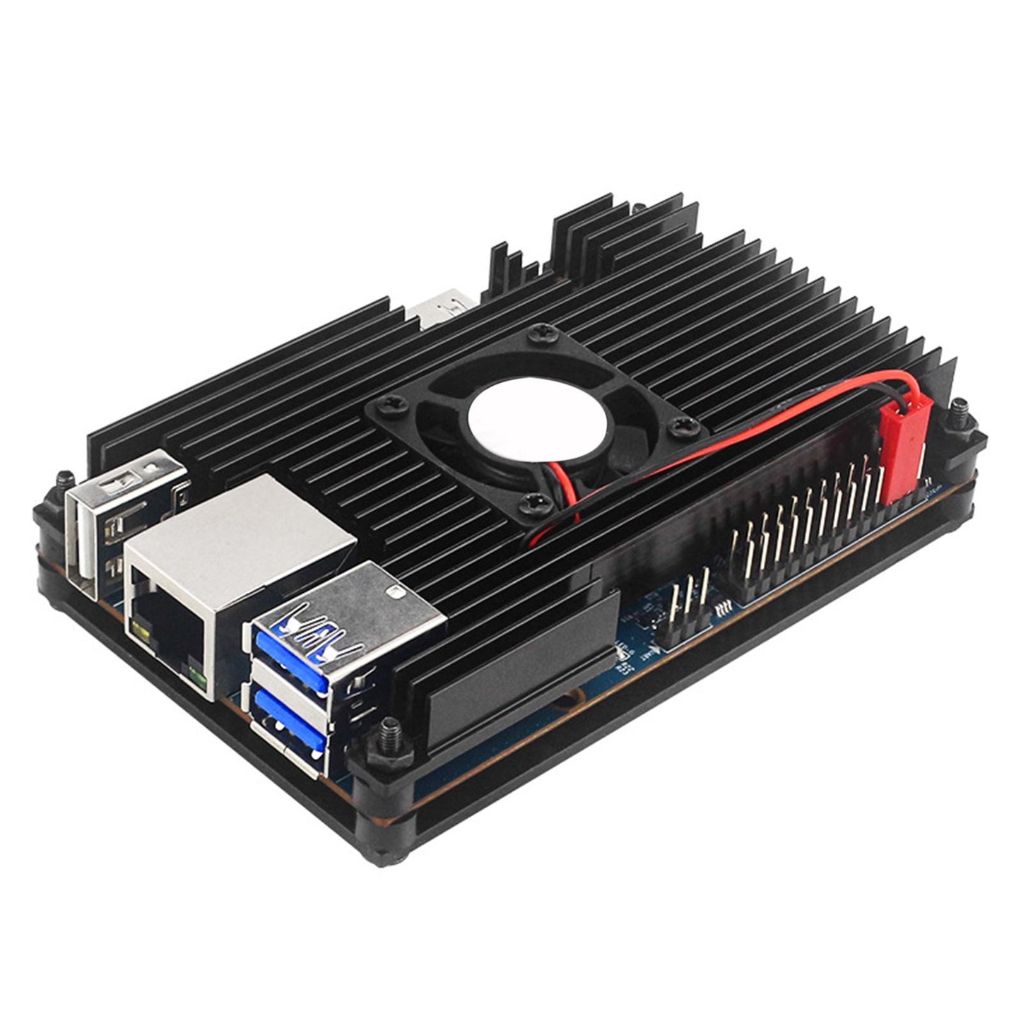 Aluminum Alloy Case Unassembled with Cooling Fan Accessories Professional