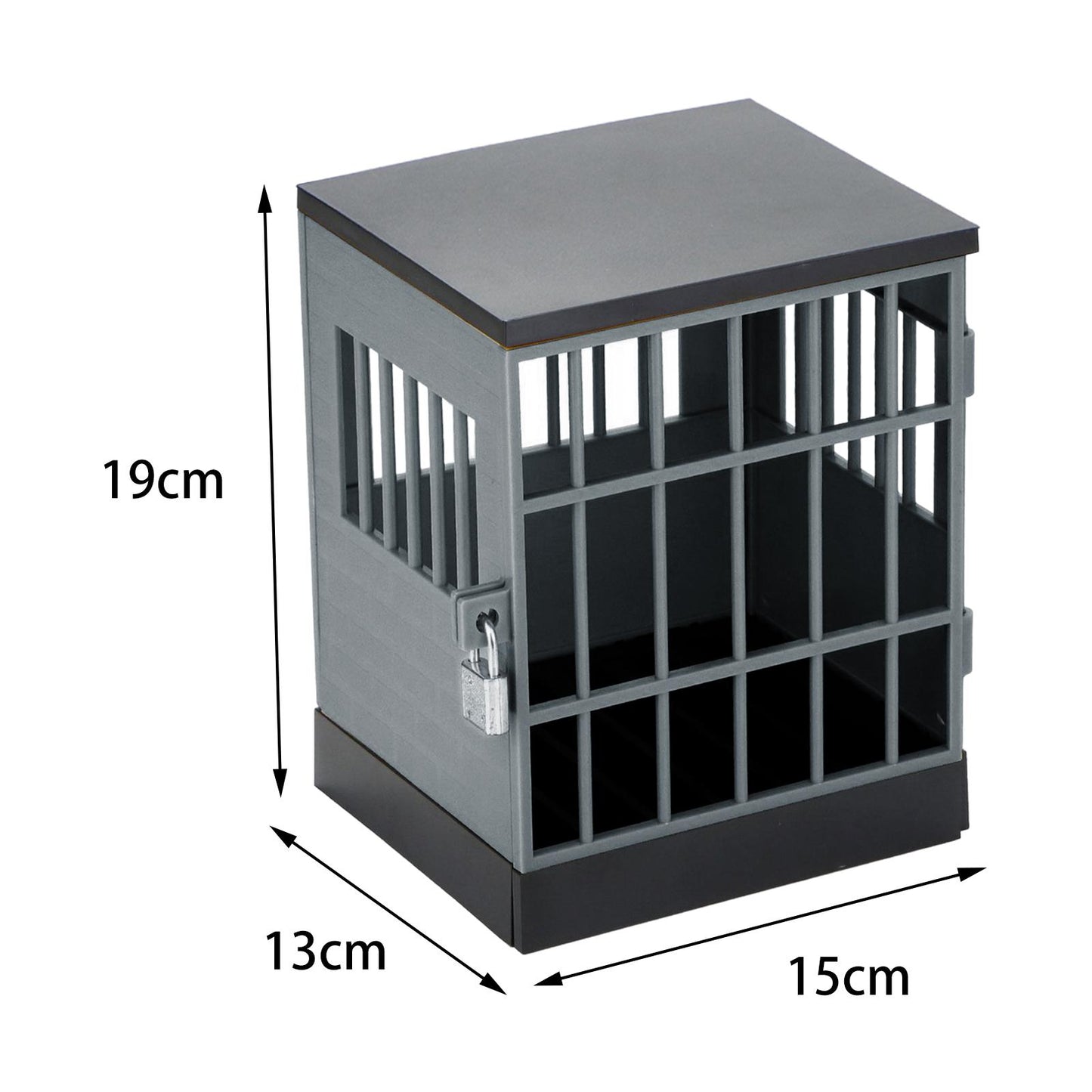 Smartphone Lock Box Jail Prison for Prevent Excessive Games Kids Adults Grey