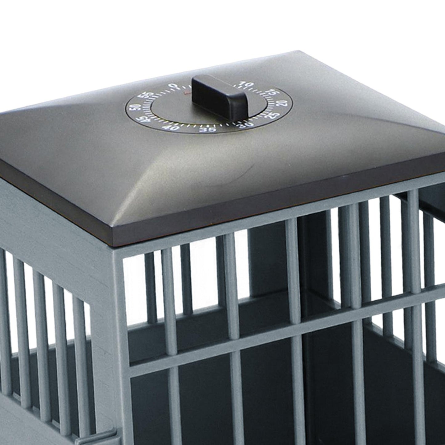 Phone Lock Box Jail Prison Gift Gadget Novelty for Cell Phones Kids Adults Black,Grey