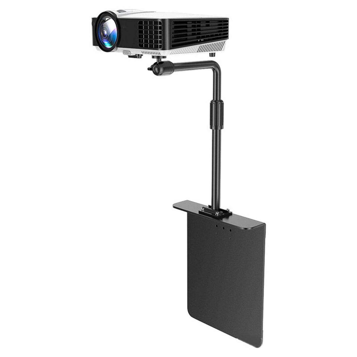 Adjustable Projector Stand Fittings No Drill Durable for Hotel Office Sofa