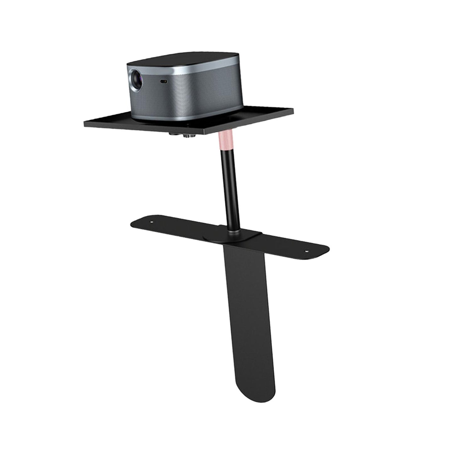 Universal Plug in Projector Bracket Support No Drill Equipment for Bedroom