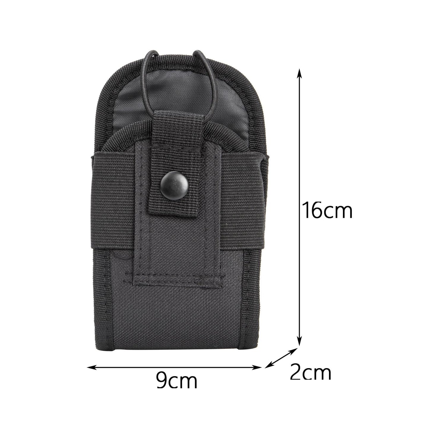 Radio Walkie Talkie Pouch Portable Tear Resistant Waterproof Nylon Accessory