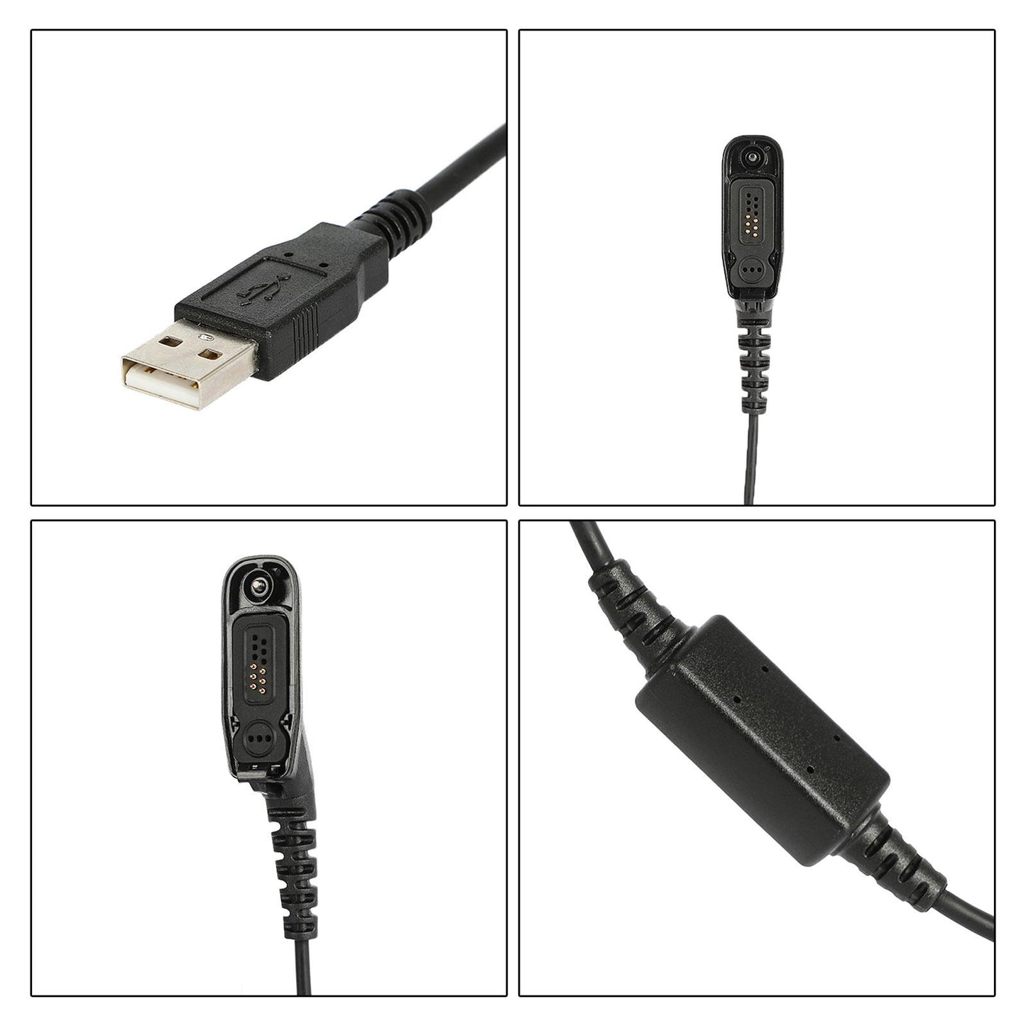 USB Programming Cable Cord Replaces Premium for Xir P8200 DP4800