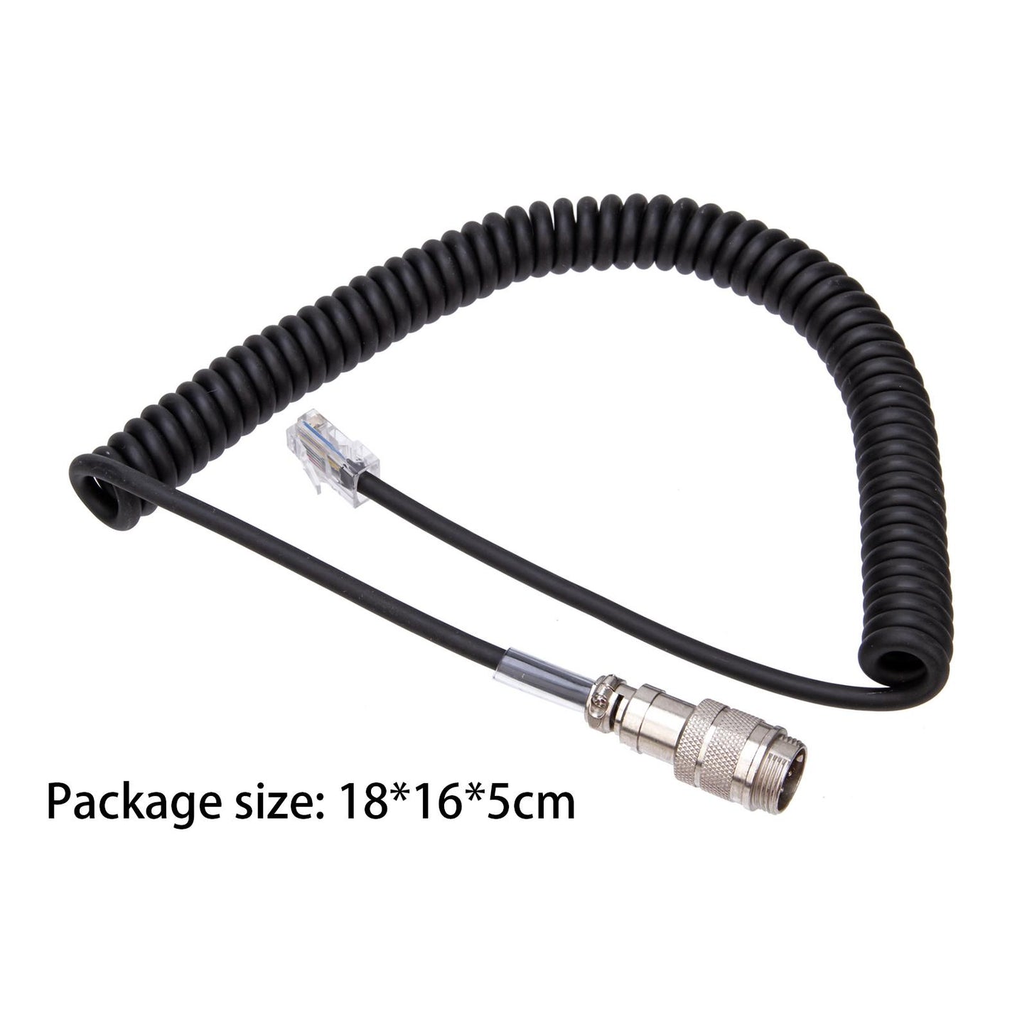 8Pin to RJ-45 Microphone Adapter for ft-450D ft-897D ft-991 Accessories