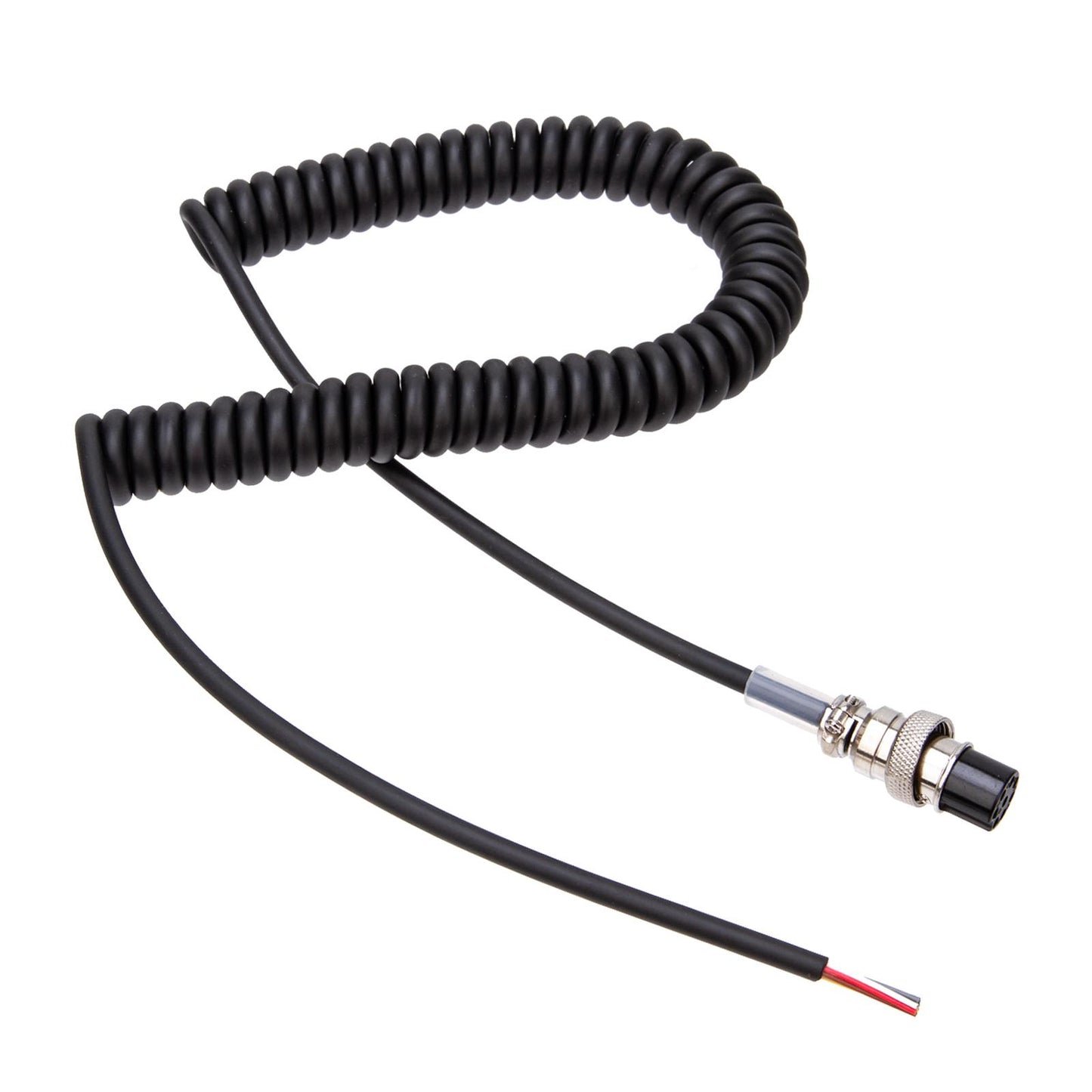 Mic Microphone Extension Cable Walkie Talkie Line for EMS-57 DR435 DR620