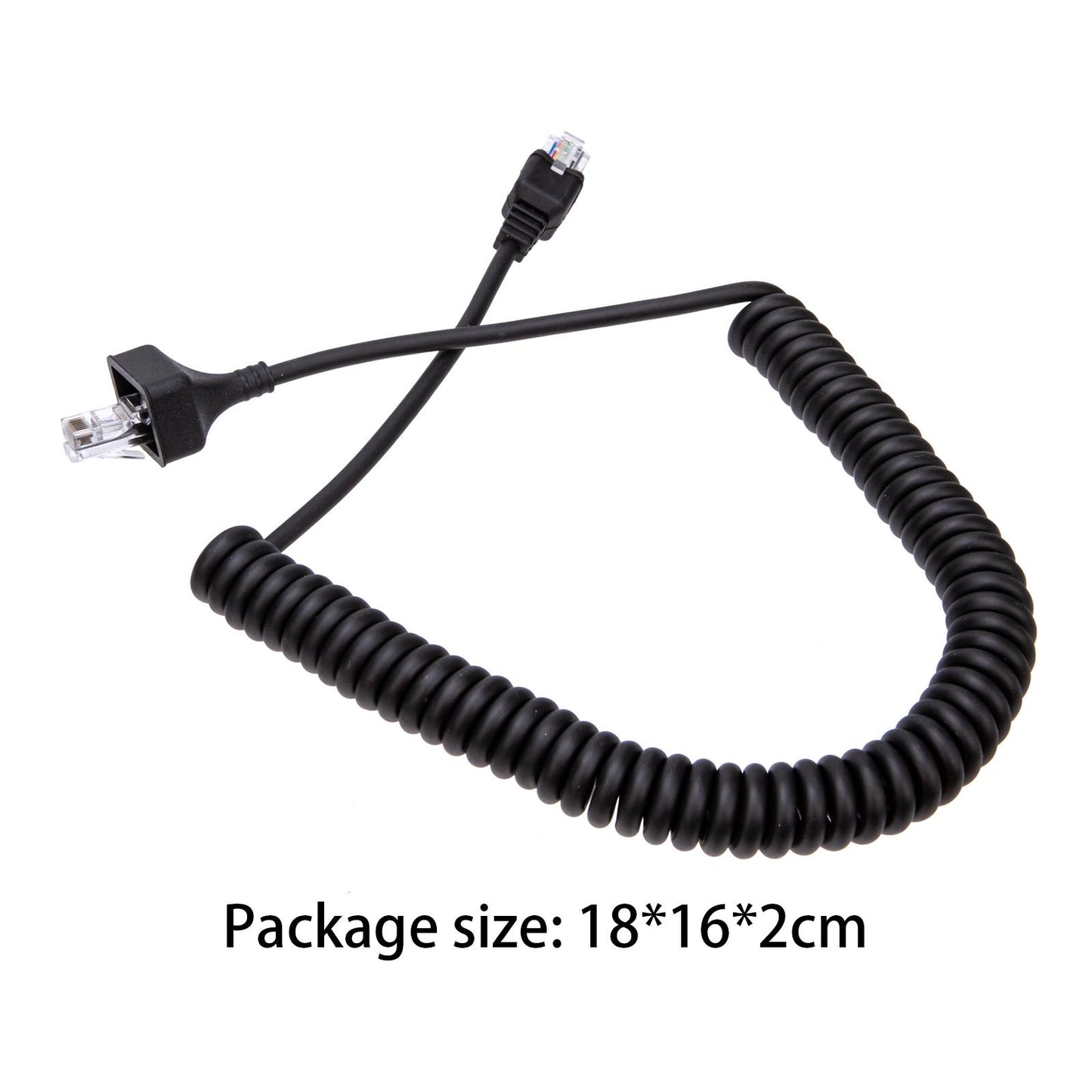 8 Pin Radio Mic Cable for Kmc-30 Kmc-36 Handheld Radio Accessory
