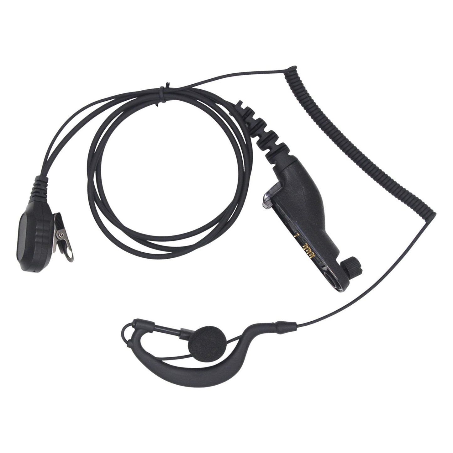 G Shape Earpiece Headset Earhook Earphone for APX8000 Xir P8660 Xir P8628