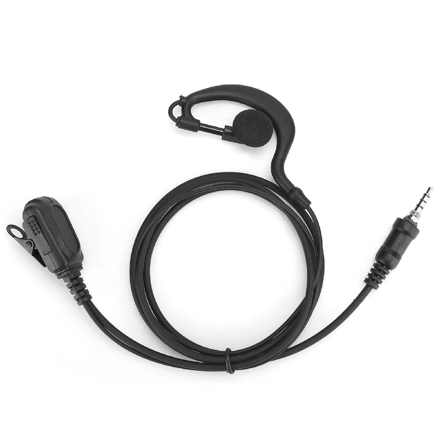 Walkie Talkie Headset in Ear Design Ear Hook Adapter Cable for Ic-M33 M34