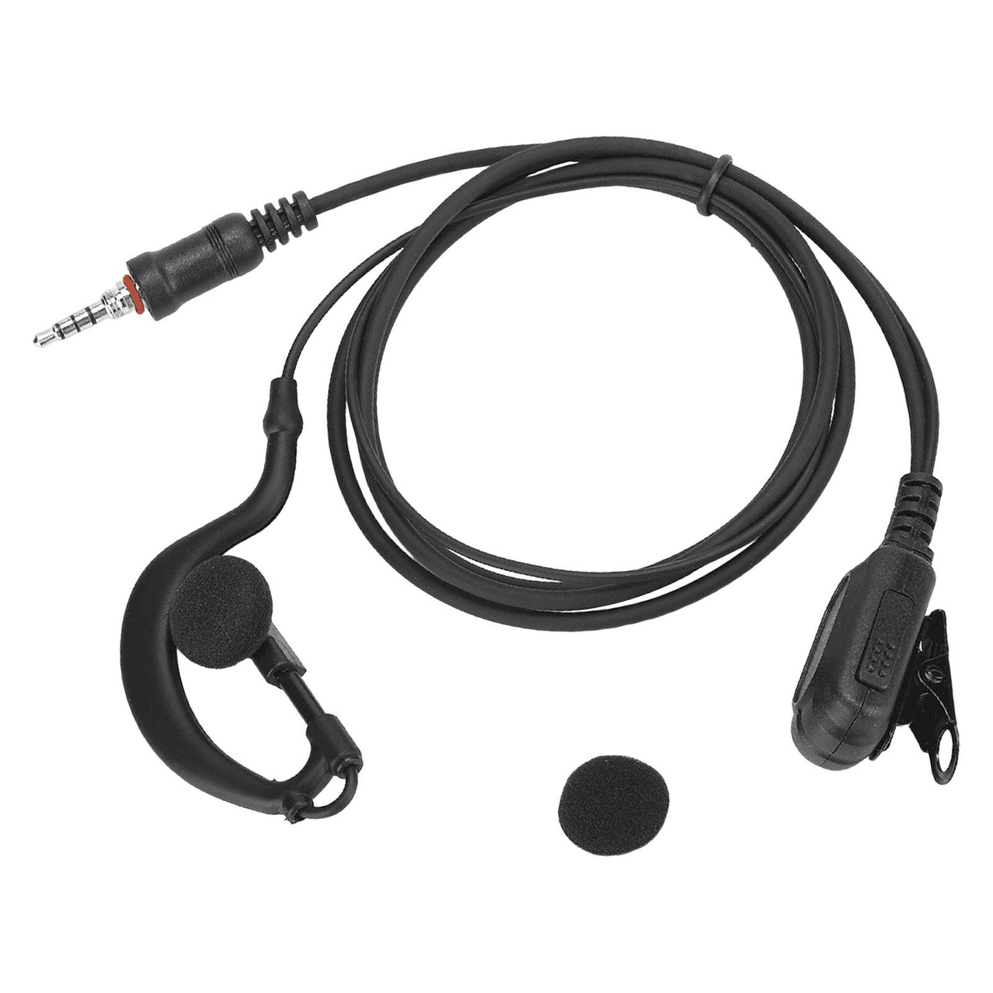 Walkie Talkie Headset in Ear Design Ear Hook Adapter Cable for Ic-M33 M34