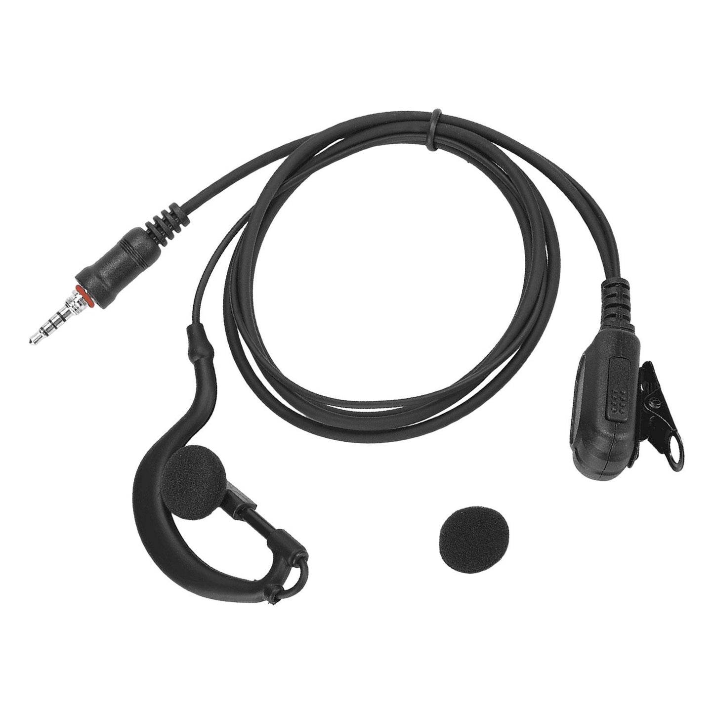 Walkie Talkie Headset in Ear Design Ear Hook Adapter Cable for Ic-M33 M34