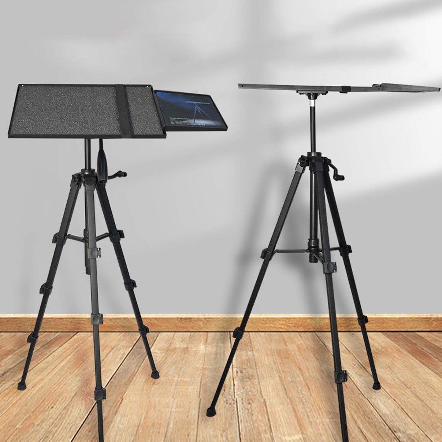 Universal Projector Tripod Stand, Purpose for Camping Tablet Workstation Tray Fixed