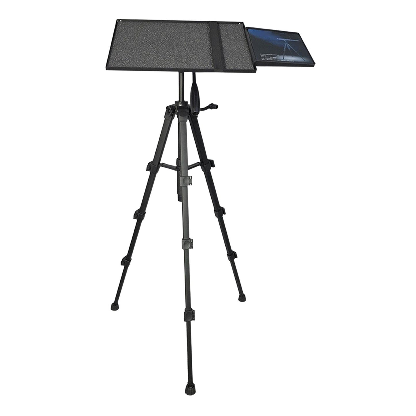 Universal Projector Tripod Stand, Purpose for Camping Tablet Workstation Tray Rotatable