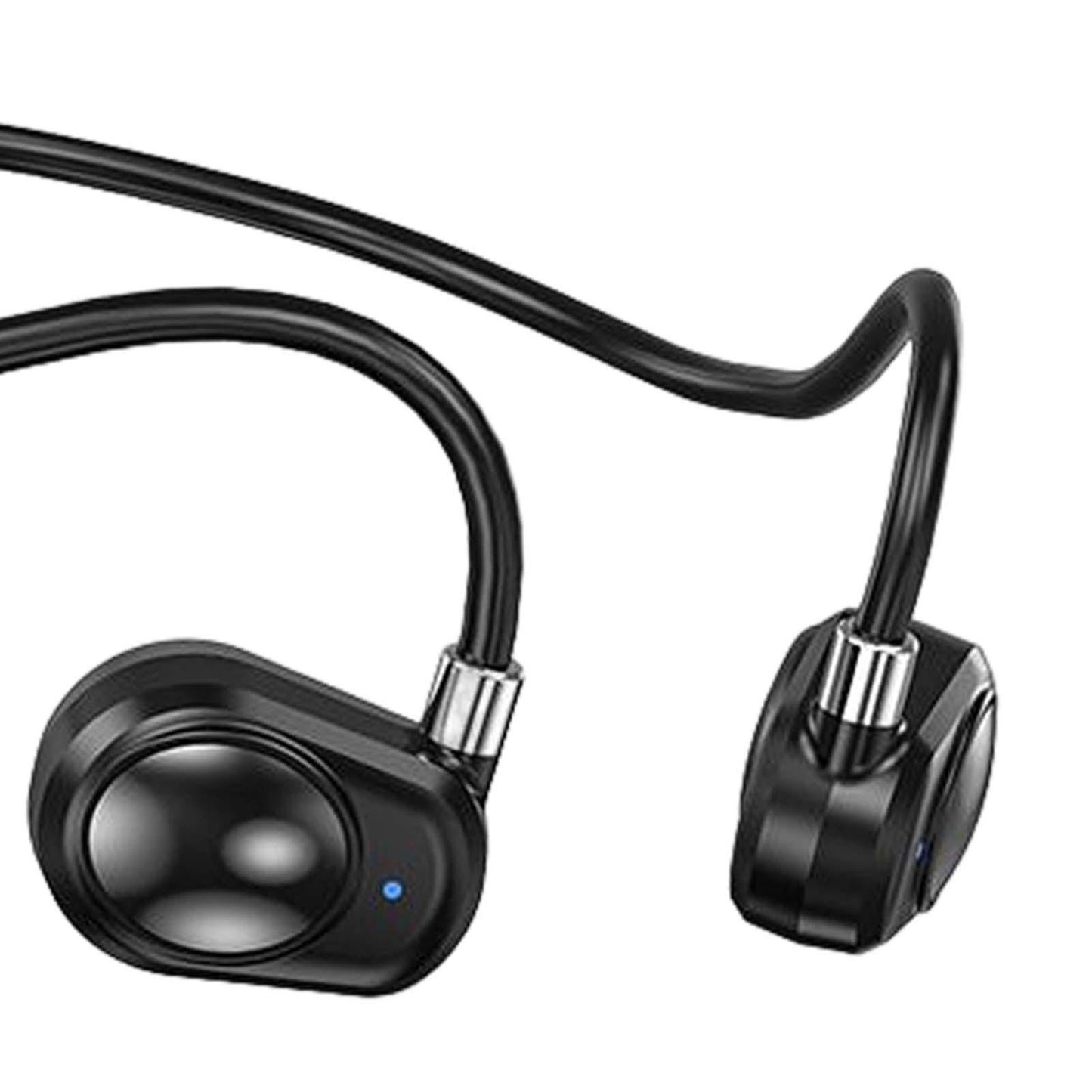 Headphones Headset Sweatproof HiFi Earphones for Cycling Workout Sports Black