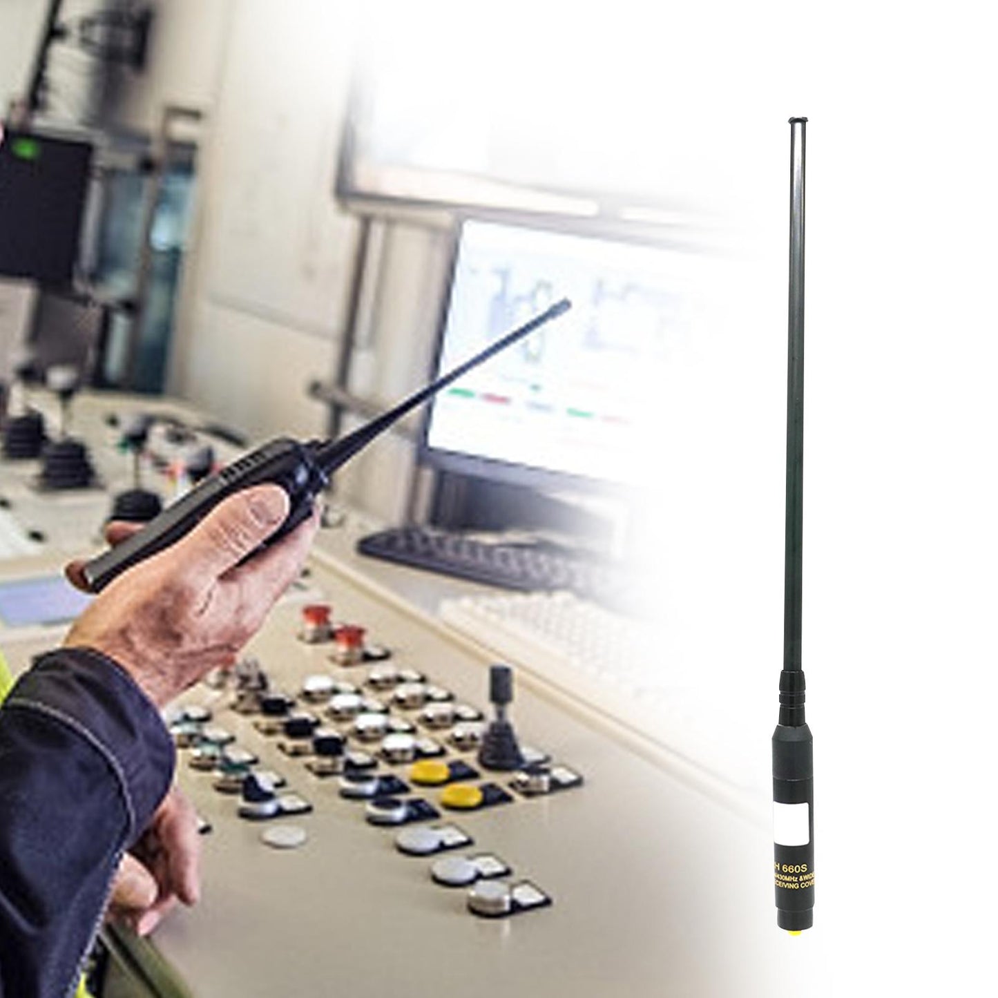 Walkie Talkie Ham Radio Antenna Sma-F 144/430MHz for BF-388A BF-490 UV-5R