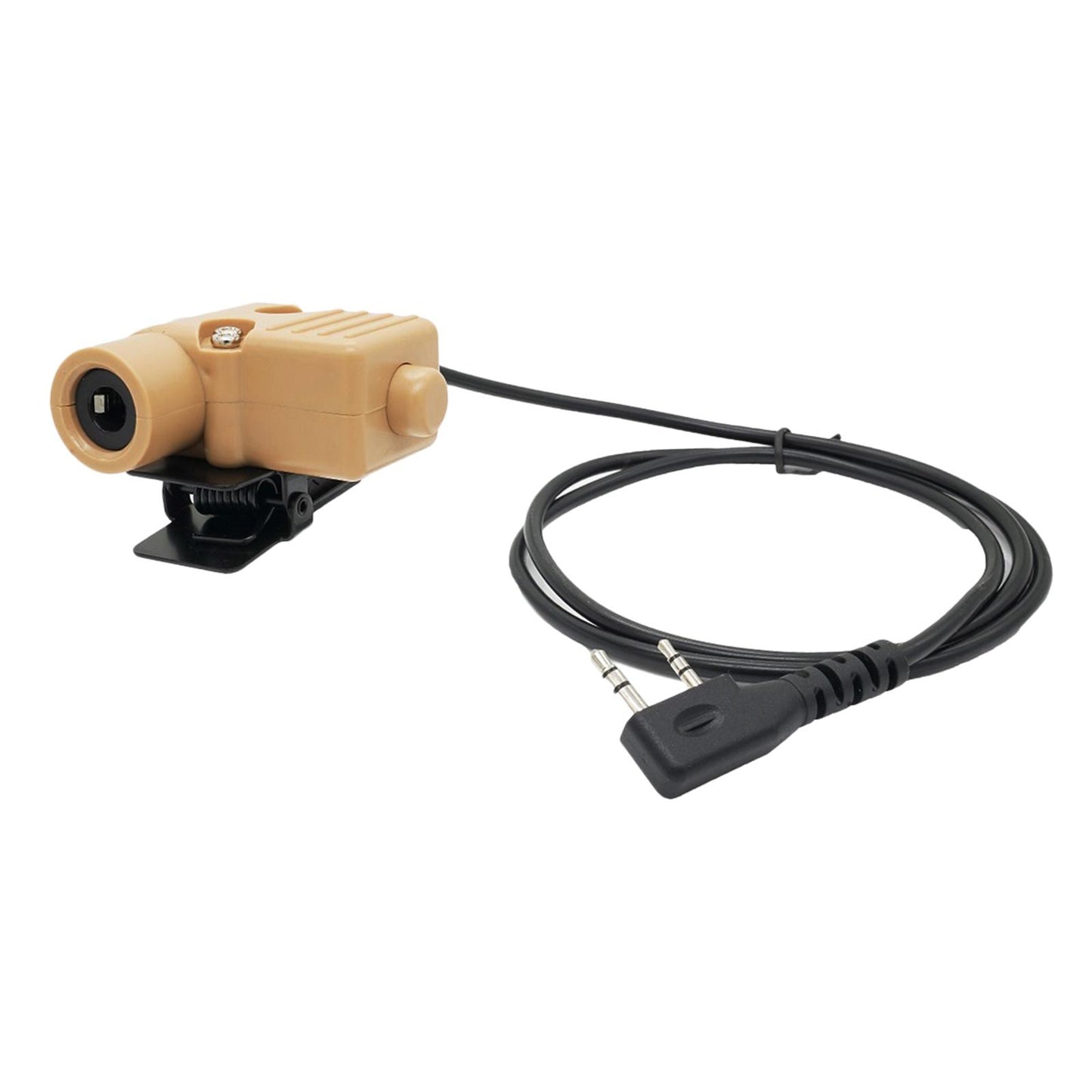 Walkie Talkie Radio Headset Adapter U94 PTT with Clip for Th-K2A UV5RA