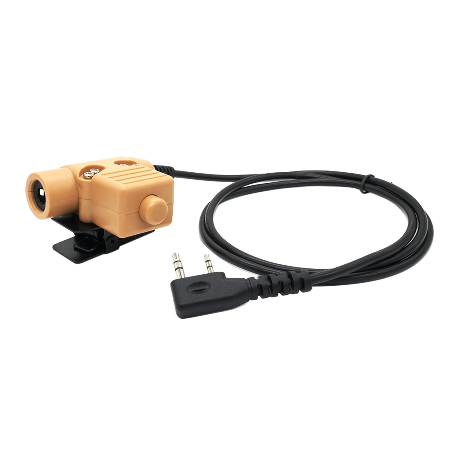 Walkie Talkie Radio Headset Adapter U94 PTT with Clip for Th-K2A UV5RA