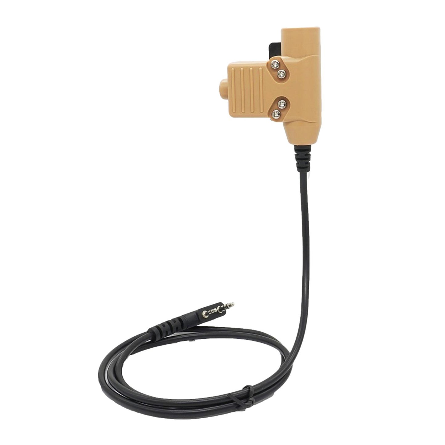 Walkie Talkie Radio Headset Adapter U94 PTT with Clip for Th-K2A UV5RA