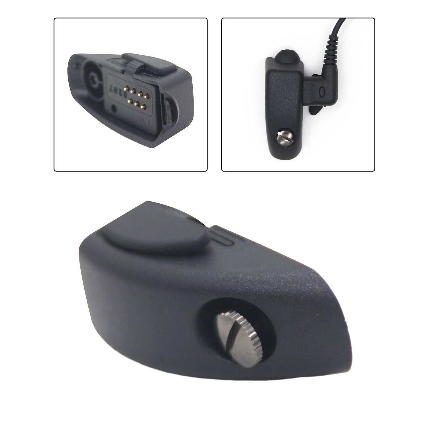 Earpiece Headset Mic Audio Adapter Converter for HT1250 Pro5550 Pro7350