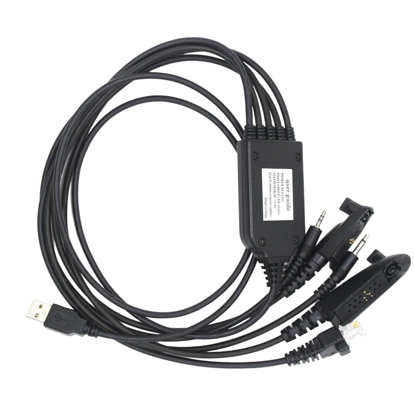 5 in 1 USB Programming Cable for EX600 GP328Plus EX500 HT1250