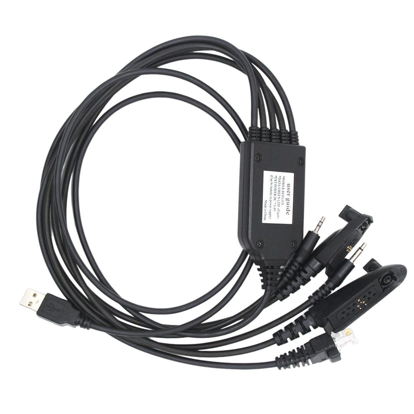 5 in 1 USB Programming Cable for EX600 GP328Plus EX500 HT1250