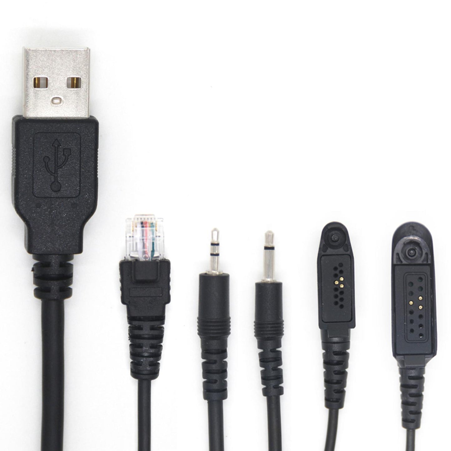 5 in 1 USB Programming Cable for EX600 GP328Plus EX500 HT1250