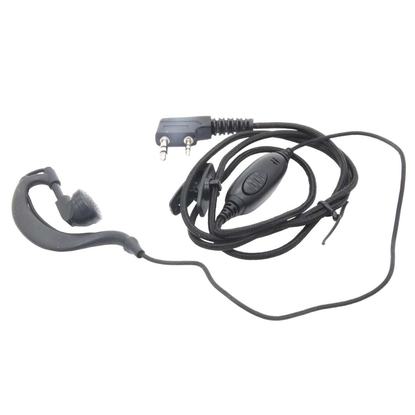 Walkie Talkie Earpiece G Type Earhook Headset with Mic for UV-5R Uvb6 V8