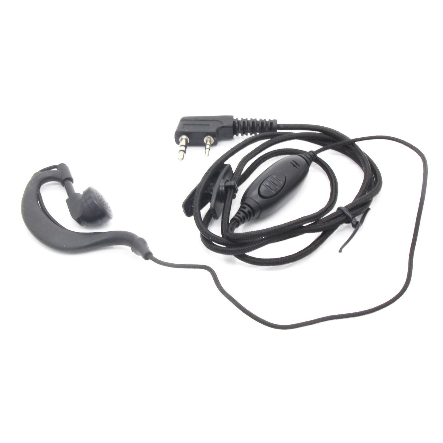 Walkie Talkie Earpiece G Type Earhook Headset with Mic for UV-5R Uvb6 V8